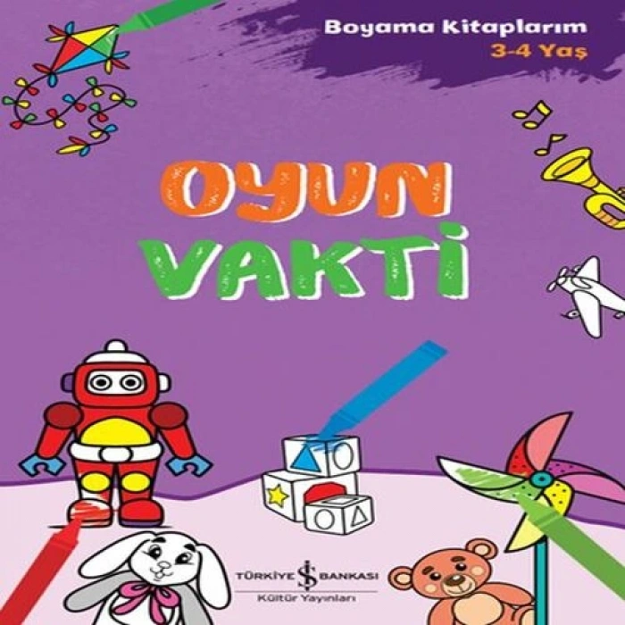 Oyun Vakti - Boyama larım 3-4 Yaş