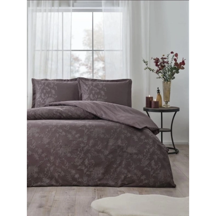 Özdilek Çift Kişilik Ranforce Nev Takımı Borocco Mürdüm