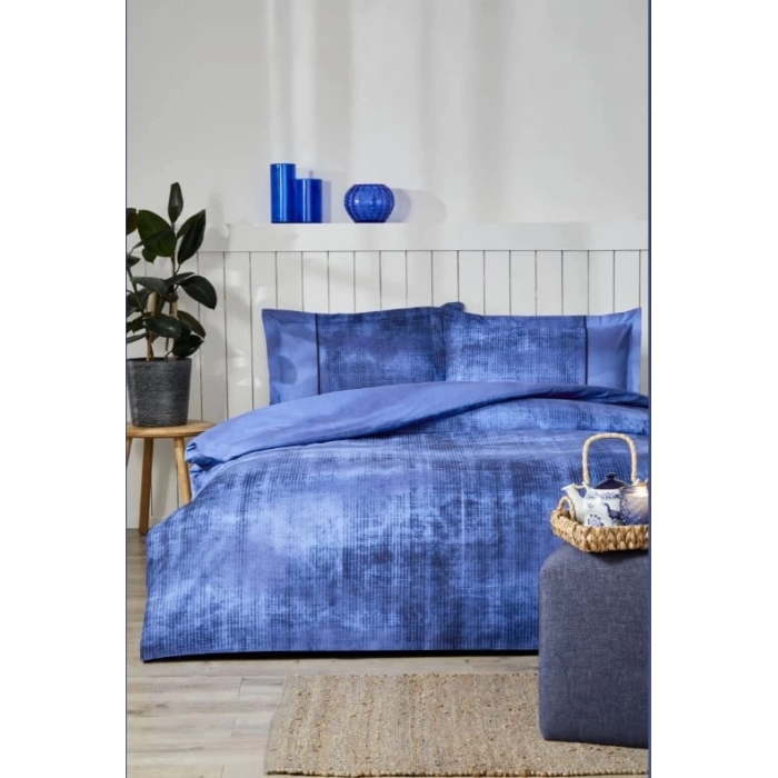 Özdilek Çift Kişilik Ranforce Nev Takımı Horizon Mavi