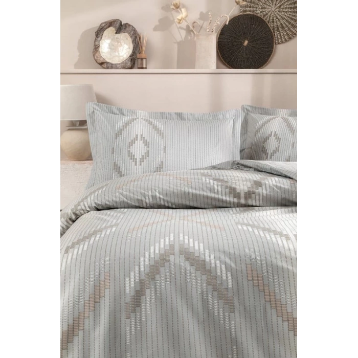 Özdilek Çift Kişilik Ranforce Nev Takımı Linea Ethnica Krem