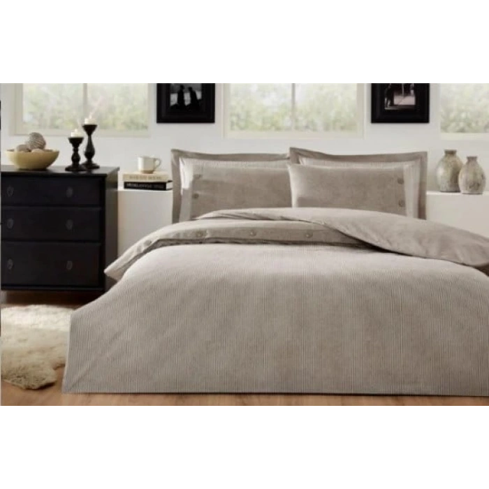 Özdilek Çift Kişilik Ranforce Nev Takımı Natural Bej