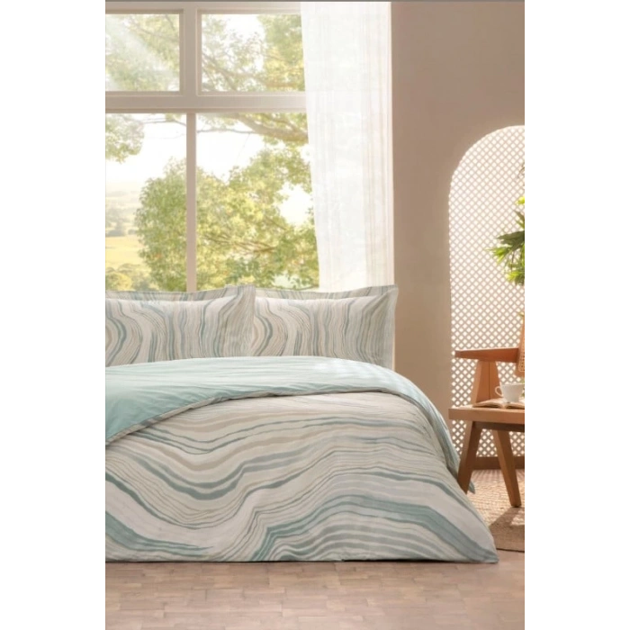 Özdilek Çift Kişilik Ranforce Nev Takımı Naturel Marble