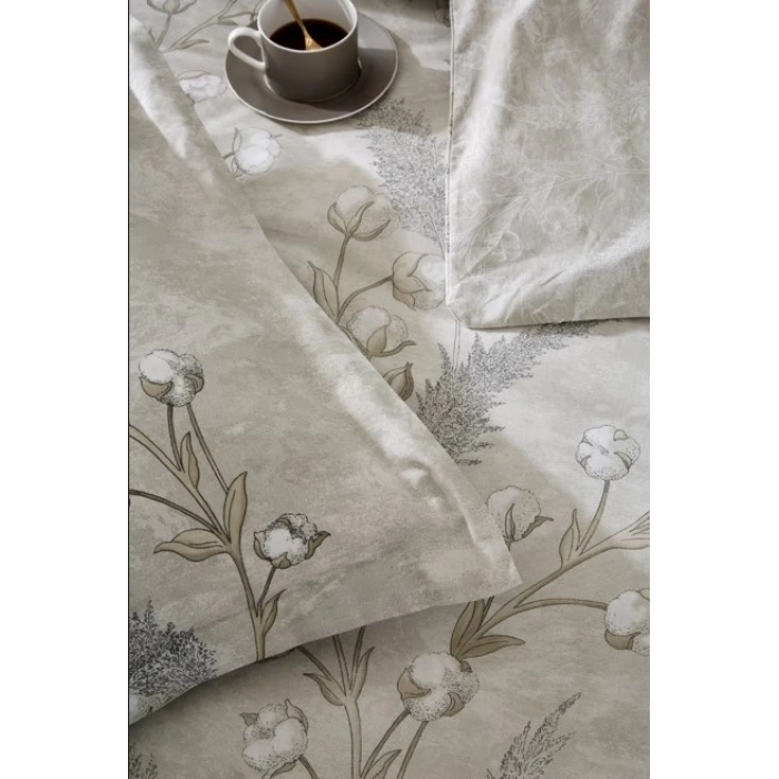 Özdilek Çift Kişilik Ranforce Nev Takımı Algodon Bej