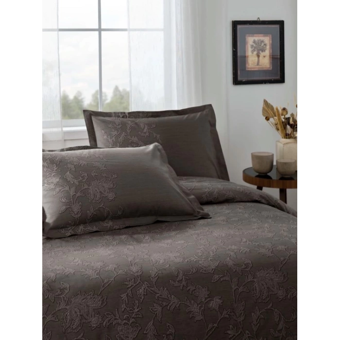 Özdilek Çift Kişilik Ranforce Nev Takımı Barocco Kahve