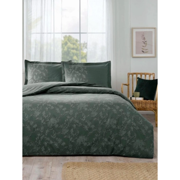 Özdilek Çift Kişilik Ranforce Nev Takımı Barocco Yeşil