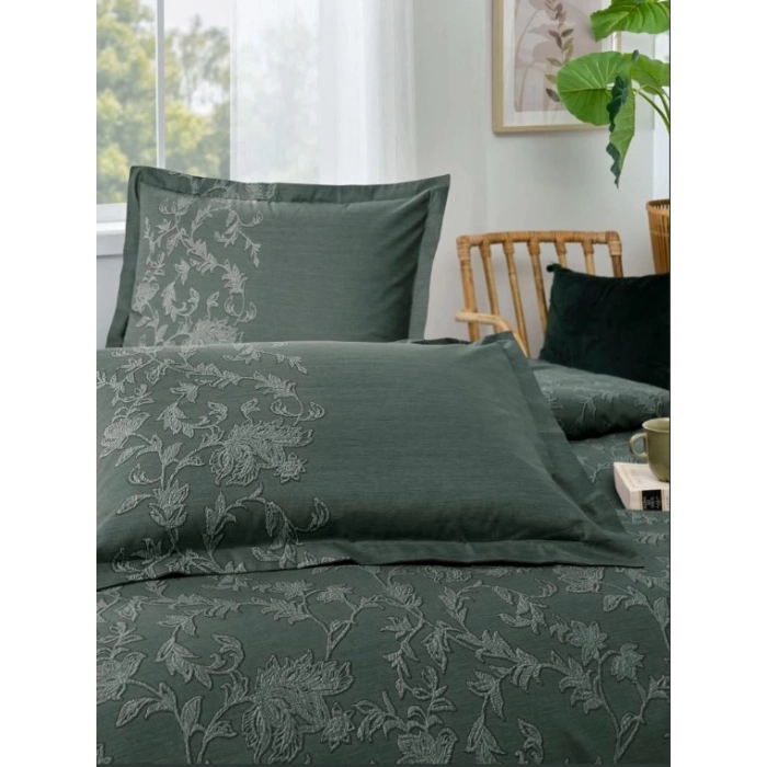 Özdilek Çift Kişilik Ranforce Nev Takımı Barocco Yeşil