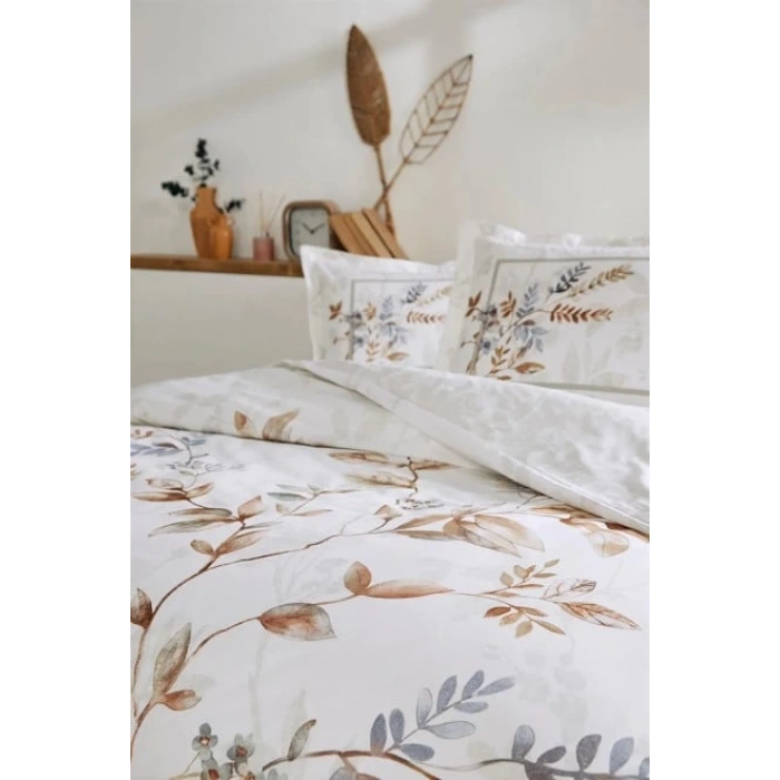 Özdilek Çift Kişilik Ranforce Nev Takımı Cuivre Gri