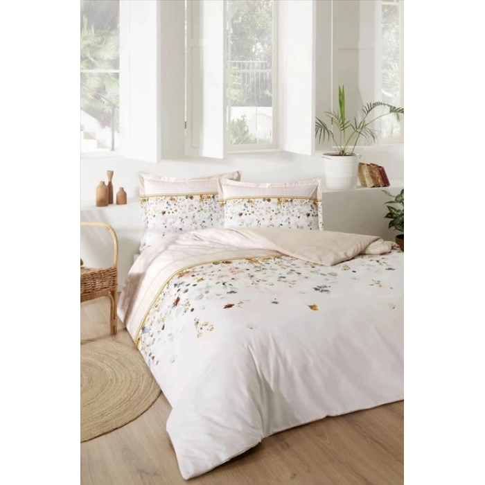 Özdilek Çift Kişilik Ranforce Nev Takımı Marigold Krem