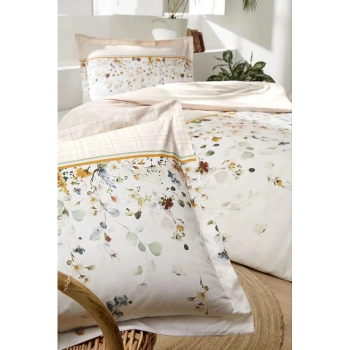 Özdilek Çift Kişilik Ranforce Nev Takımı Marigold Krem