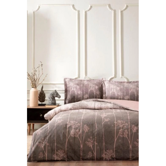 Özdilek Çift Kişilik Ranforce Nev Takımı Marrom Kahve