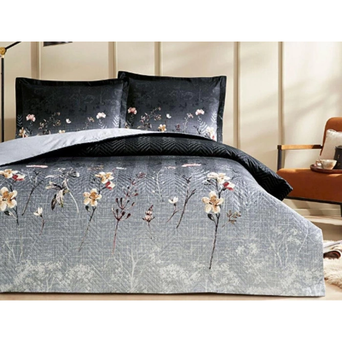 Özdilek Çift Kişilik Ranforce Nev Takımı Ramas Secas Gri