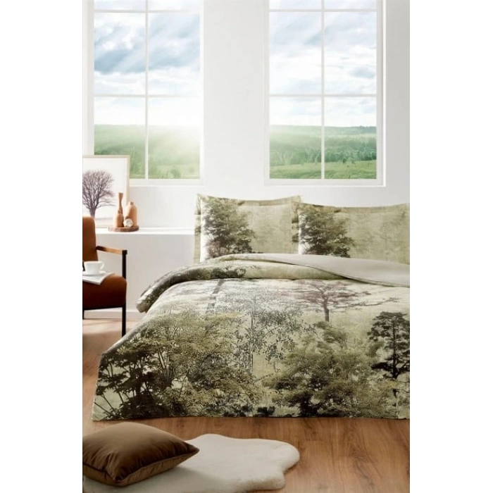 Özdilek Çift Kişilik Ranforce Nev Takımı Tanne Yeşil