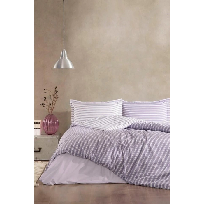 Özdilek Çift Kişilik Ranforce Nev Takımı Trioline Mor