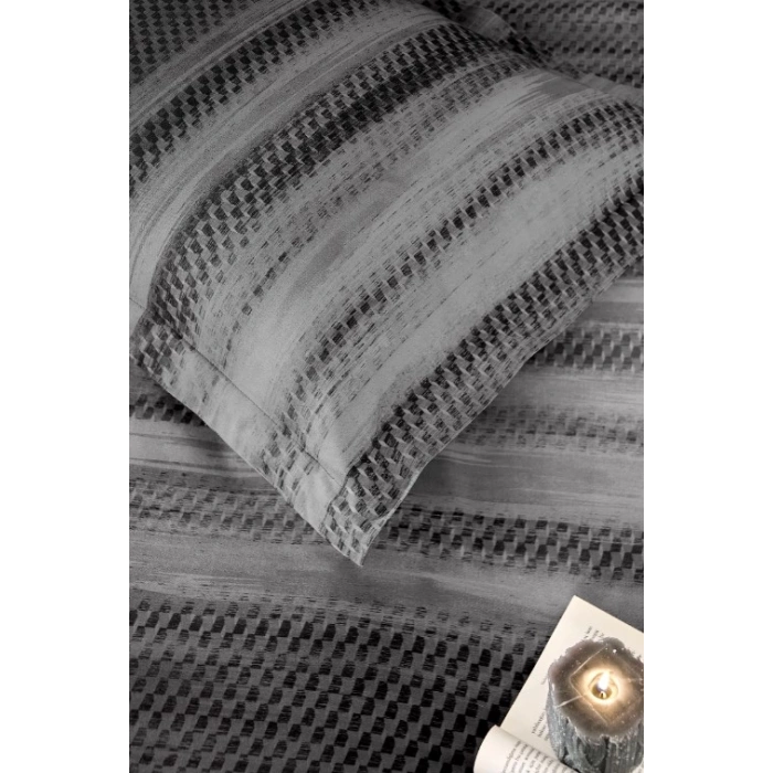 Özdilek Maskülen Çift Kişilik Nev Takımı Notte Antrasit