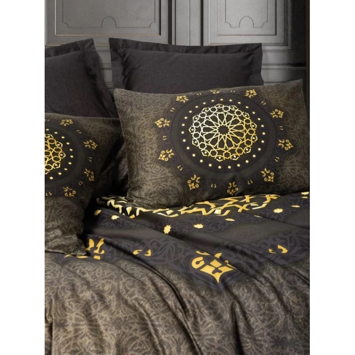 Palace Saten Çift Kişilik Nev Takımı Togay Antrasit