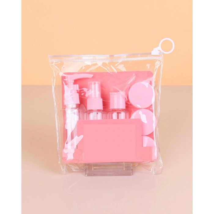 Parfüm Şişesi - Kozmetik Şişesi - 8 li Seyahat Doldurulabilir Kozmetik Seti