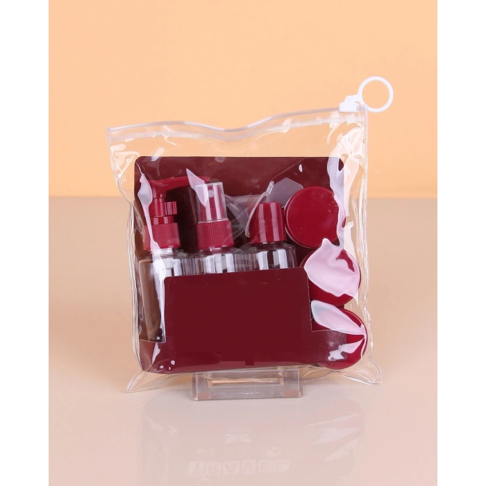 Parfüm Şişesi - Kozmetik Şişesi - 8 li Seyahat Doldurulabilir Kozmetik Seti