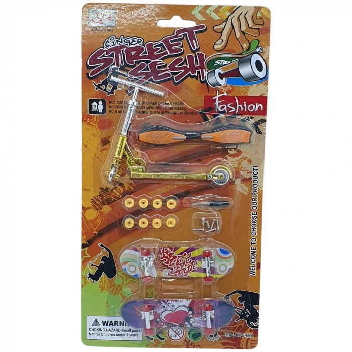 Parmak Kaykay - Skate Board - Paten ve Scooter Oyun Seti - 0-13 - Tcu