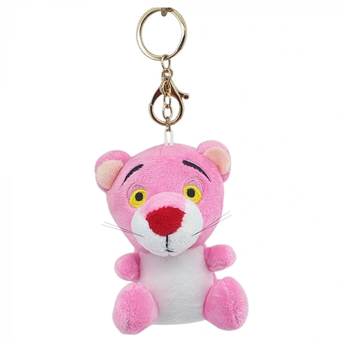 Peluş Pembe Panter Anahtarlık