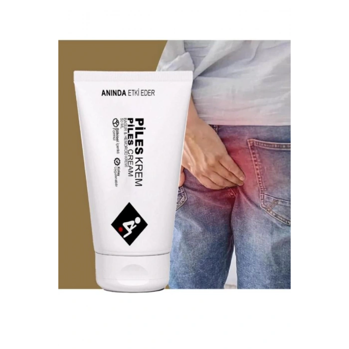 Piles Hemeroıdınız ve Bağsuz İçin Yeni Formüllü Çözümünüz Bakım Kremi 50 ml x 2 adet