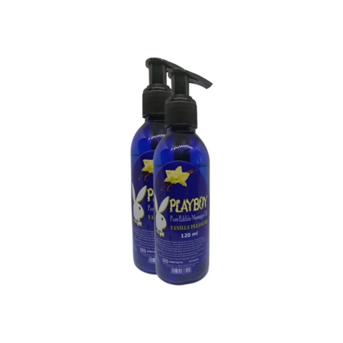 Playboy Pure Edible Massage Oil 120Ml Vanilya Aromalı Masaj Yağı 2 Adet