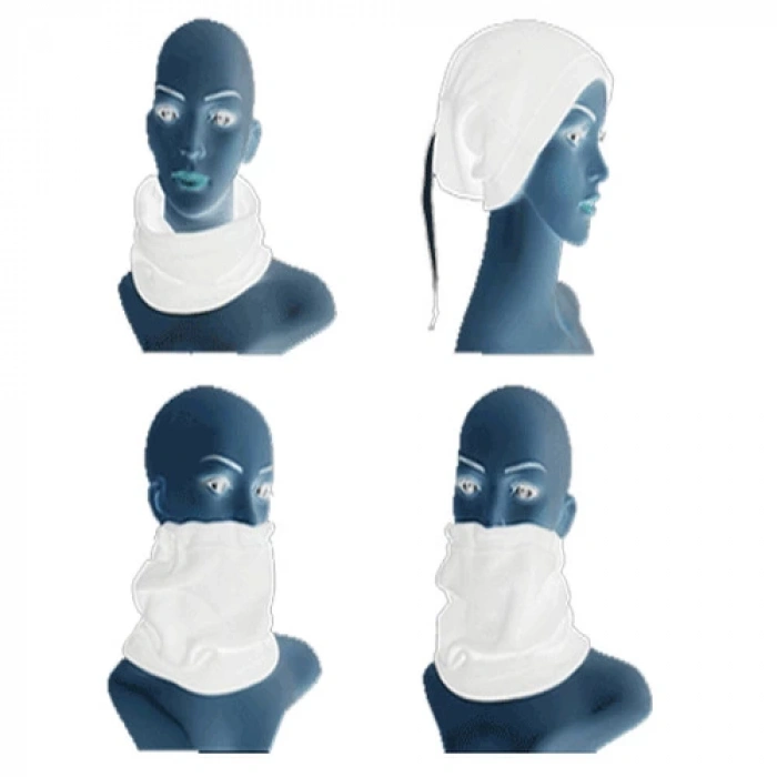 Polar Bere Boyunluk Unisex - Beyaz