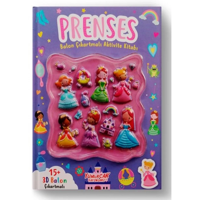 Prenses Bn Çıkartmalı Aktivite Kitabı