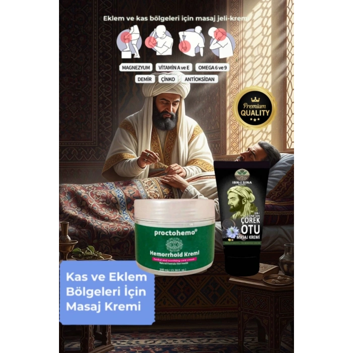 Proctohemo 100 ml Hemeroid Kremi+İbn-i Sina Çörek Otu Kremi 50 ml