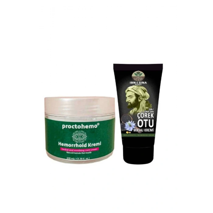 Proctohemo 100 ml Hemeroid Kremi+İbn-i Sina Çörek Otu Kremi 50 ml