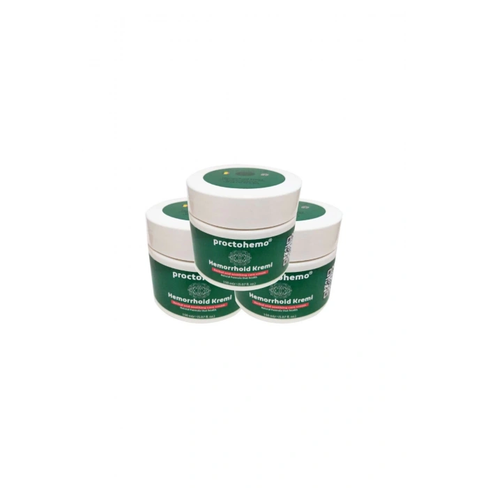 Proctohemo Hemeroid Cream 3 Adet 150 ml Büyük Boy Ba.sur Kremi