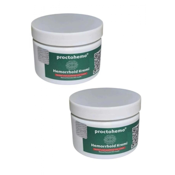 Proctohemo Hem.oroid Sızı Akıntı Şişlik  Masaj Bakım Kremi 150 ml 2 Adet