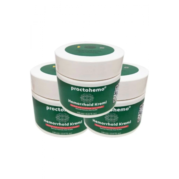 Proctohemo HZNKS039 3ADET 150 ml Büyük Boy Hemor.roidin Cream Kişisel Bağsur Kremi