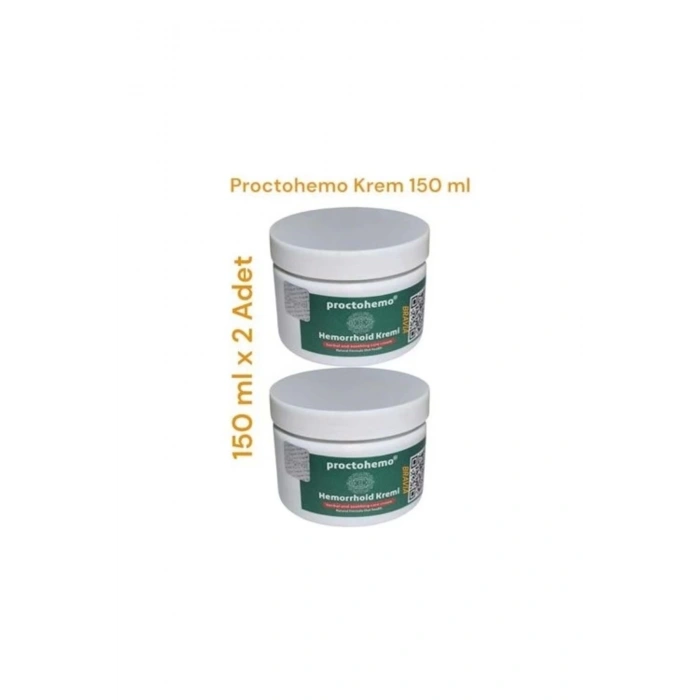 Proctohemo Krem 150 ml - Hemorrhoid Cream x 2 Adet