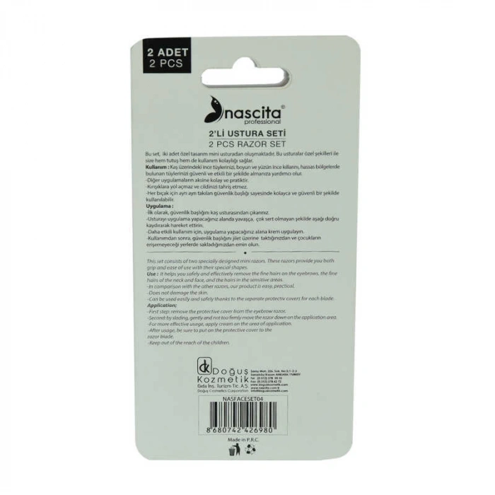 Profesyonel 2 Li Kaş sı Seti 1 Paket