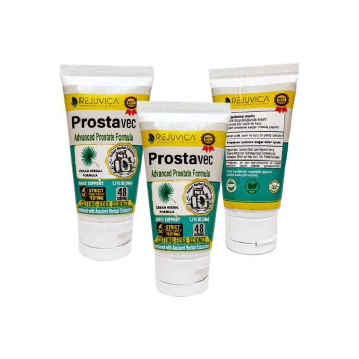 Prostavec 3adet x 50 Ml Krem Erkeklere Özel Yer Pros Tate Kremi