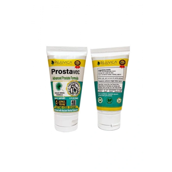 Prostavec Advancede New Formula Erkekler Için Pros.tat Için Bakım Masaj Kremi 50 ml 2 Adet.