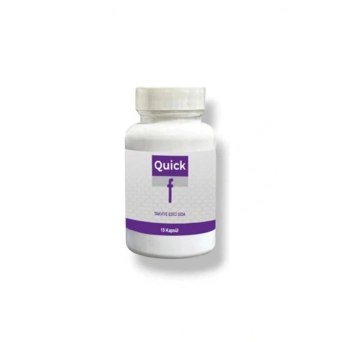 Quick F 15 İnce Bir Görünüm ca İçin Diyet Takviyesi x 1 adet