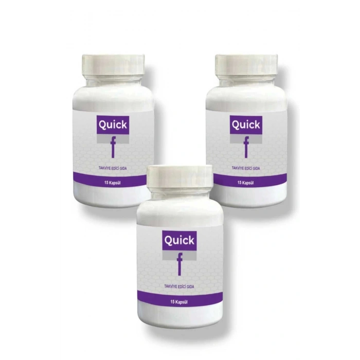 Quick F 15li Diyet Destekleyici Takviye X 3 Adet