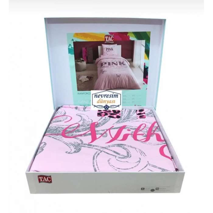 Ranforce Çift Kişilik Nev Takımı Pink Pembe