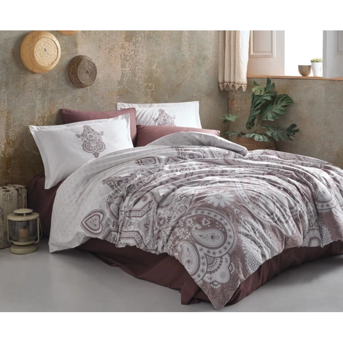 Ranforce Nev Takımı Çift Kişilik Azka v2 Kahve