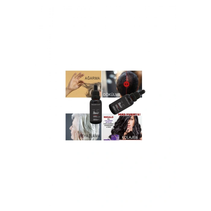Redenhair Saçların Dökülmesine Karşı Güçlü Bakım Serumu 30 ml x 2 adet