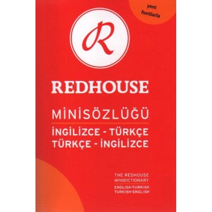 Redhouse Mini Sözlüğü İngilizce Türkçe Türkçe İngilizce (RS-006)