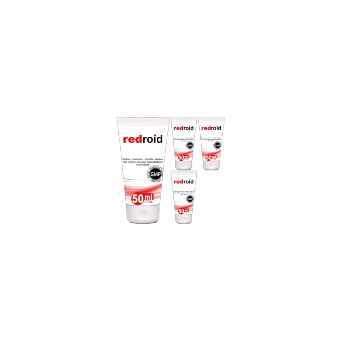 Redroid Hemer.oid - Ba.sur İçin Bakım Masaj Kremi 4x50 ml