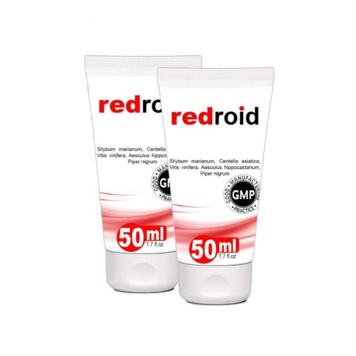 Redroıd Hemeroıd sel Özel Masaj Bakım Kremi 50 ml x 2 adet