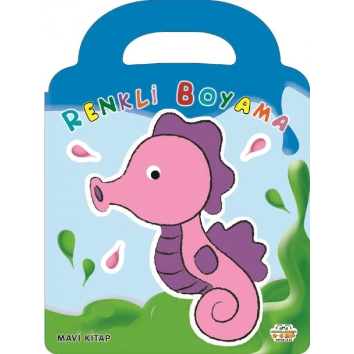 Renkli Boyama - Mavi