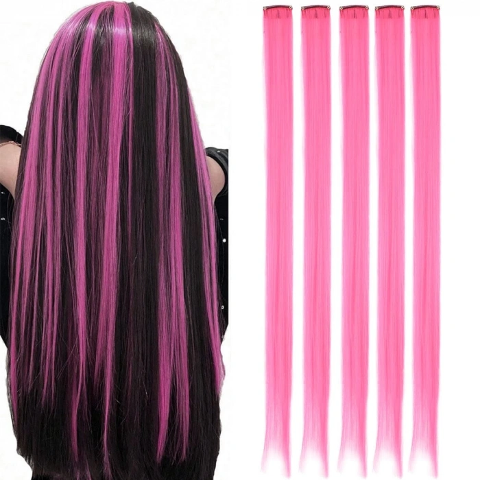 Renkli Sentetik Çıt Çıt / 5 Adet / D36