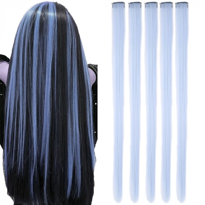 Renkli Sentetik Çıt Çıt / 5 Adet / D39