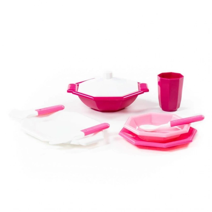 Retro Yemek Takımı 9 Parça