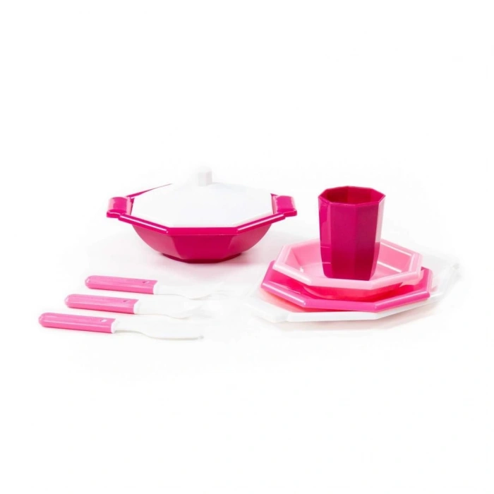 Retro Yemek Takımı 9 Parça