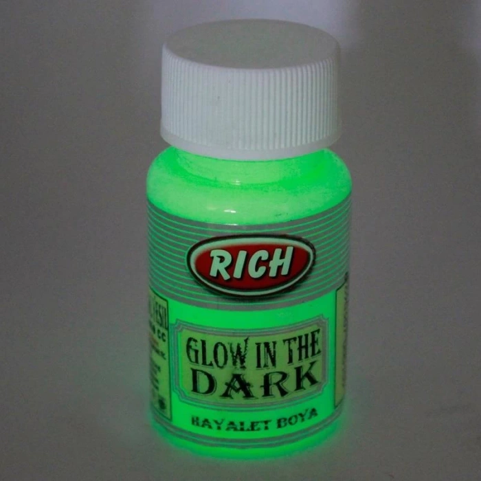 Rich 11294 Yeşil Karanlıkta Parlayan Hayalet Boya 50 cc